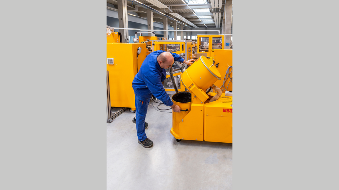 ESTA Industriesauger Whispersog mit Abkippvorrichtung ESTA Industriesauger Whispersog mit Abkippvorrichtung