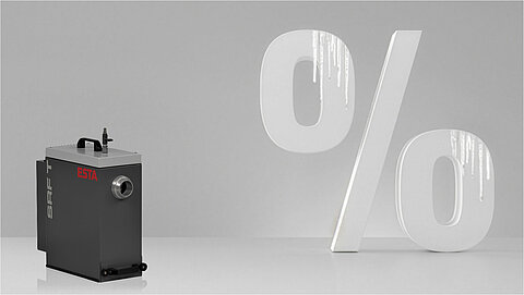 Tragbarer Schweißrauchfilter SRF T von ESTA