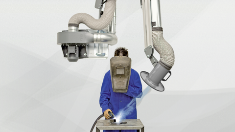 RG with Extraction Arm Wall Mounting