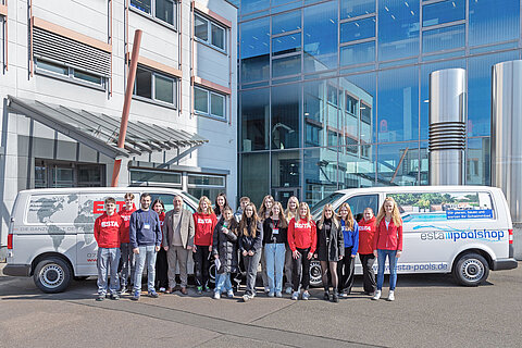 Guppenfoto Girls'Day bei ESTA