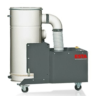 Hochvakuum-Absaug- und Filtergerät für geringe bis mittlere Schweißrauchmengen.