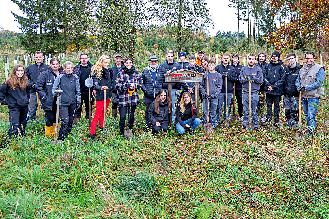 Gruppenbild ESTA Wald