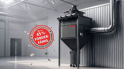 Förderfähige Absaugtechnik Förderfähige Absaugtechnik
