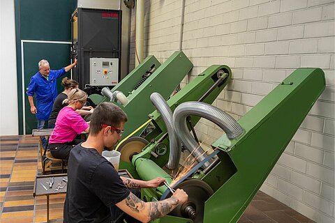 ESTA Nassabscheider Dustomat Hydro in der Werkstatt