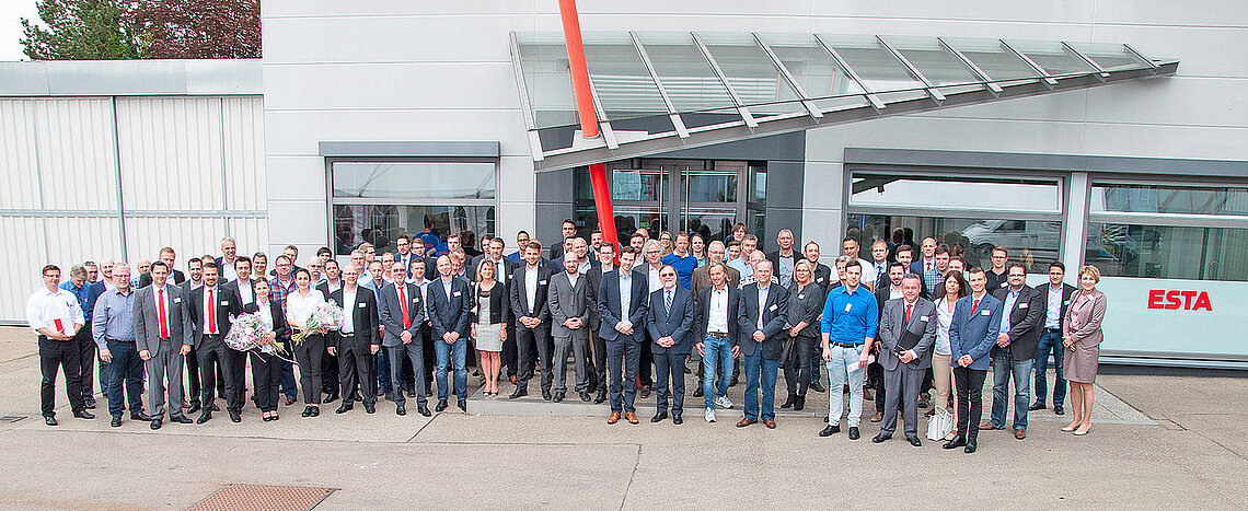 Gruppenfoto am Kundentag 2017