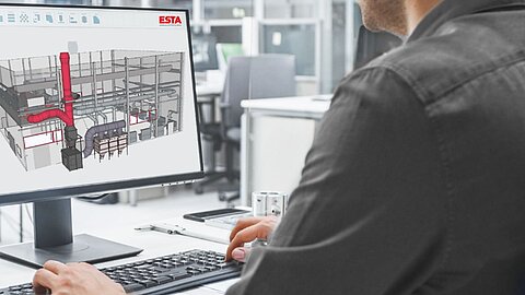 Planung Zentrale Absauganlage ESTA Absaugtechnik