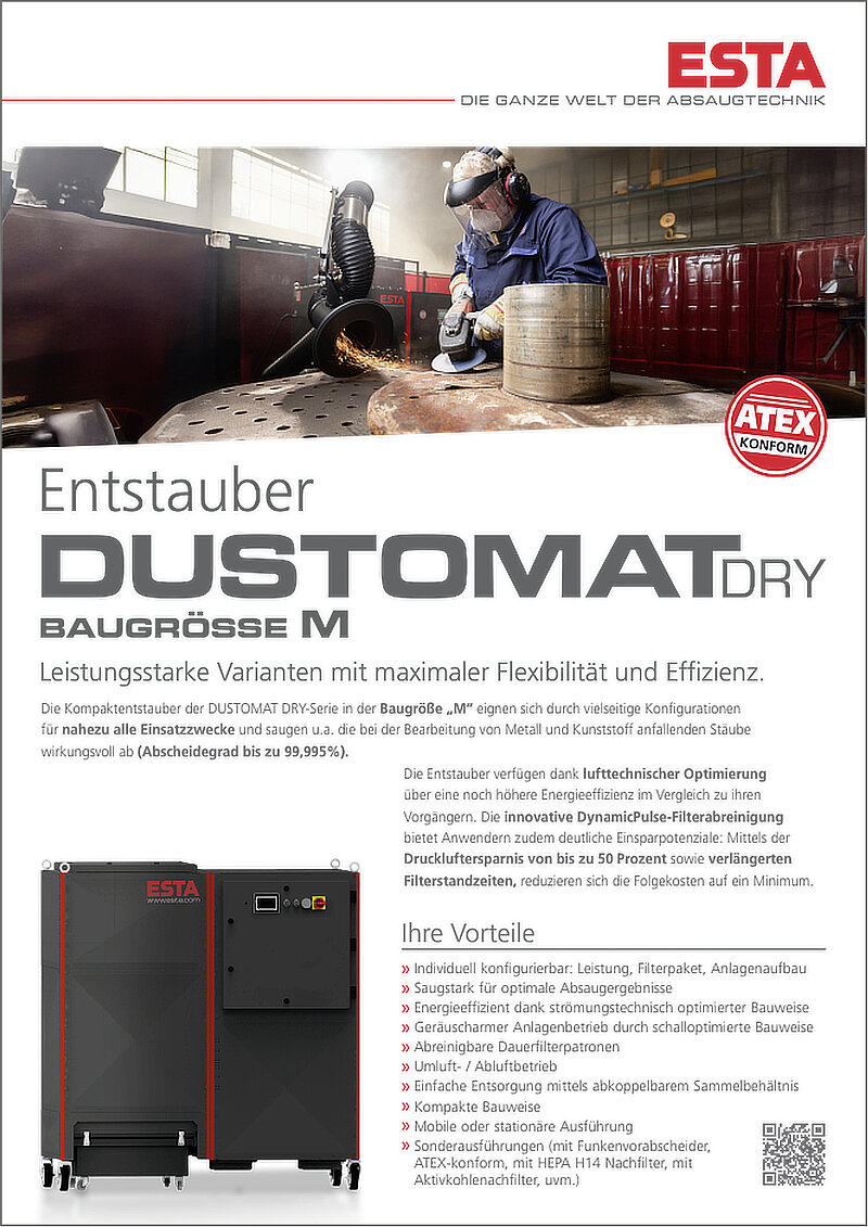 Titelbild DUSTOMAT DRY M