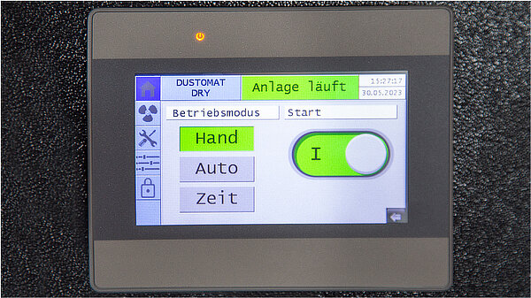 Control de la serie DUSTOMAT DRY