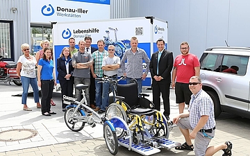 ESTA supports the workshops of Lebenshilfe Donau-Iller with donations.
