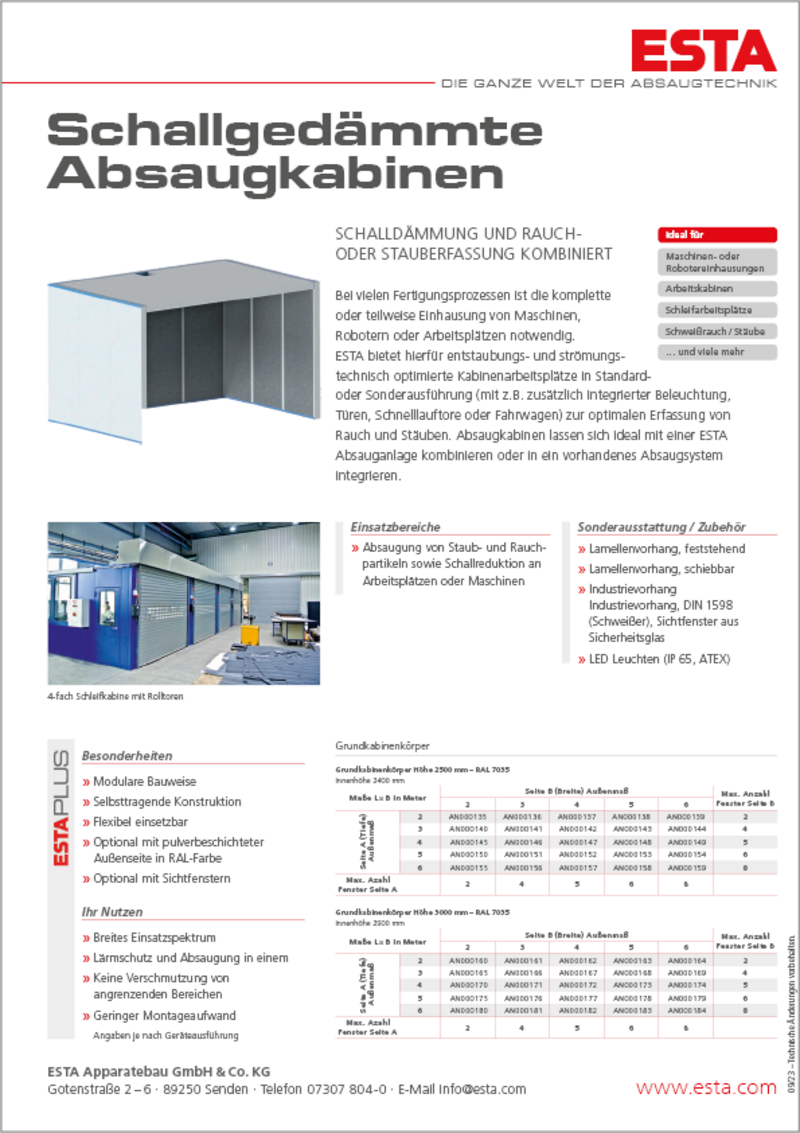 ABSAUGKABINE