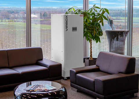 Luftreiniger VirBox im Büro Luftreiniger VirBox im Büro