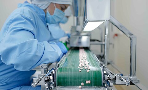 ESTA Absauganlagen für die Herstellung von pharmazeutischen Produkten ESTA Absauganlagen für die Herstellung von pharmazeutischen Produkten