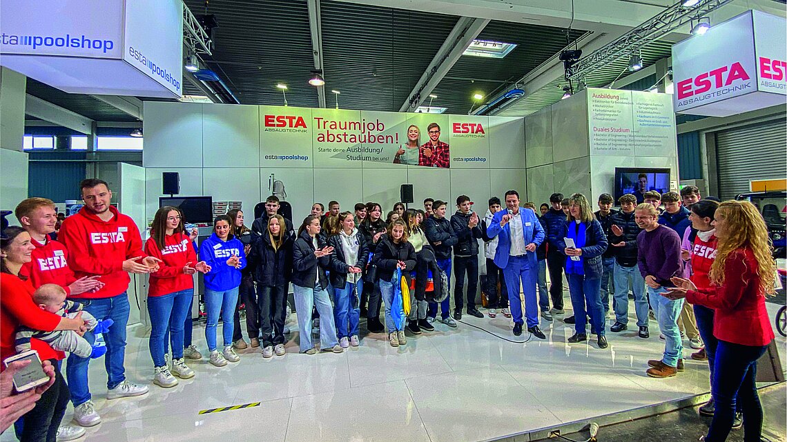 Gruppenbild Wiss ESTA Absaugtechnik