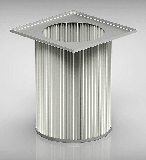 Manuelle Standardfilterabreinigung von ESTA