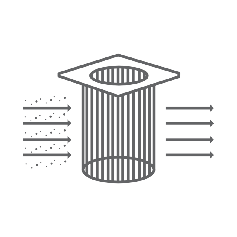 Effiziente Filtration