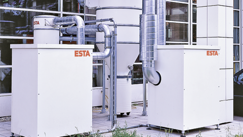Der Hochdruckventilator HDV mit Anschluss an eine Rohrleitung zur Schweissrauch Absaugung und Absaugung von Stäuben und Spänen an mehreren Arbeitsplätzen Der Hochdruckventilator HDV mit Anschluss an eine Rohrleitung zur Schweissrauch Absaugung und Absaugung von Stäuben und Spänen an mehreren Arbeitsplätzen