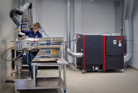 BHS Sonthofen setzt auf Absaugtechnik von ESTA