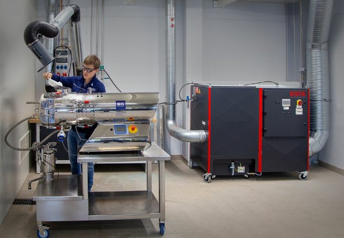 BHS Sonthofen setzt auf Absaugtechnik von ESTA BHS Sonthofen setzt auf Absaugtechnik von ESTA