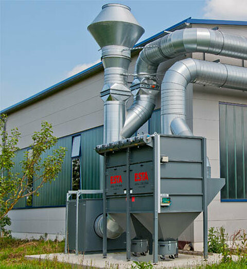 An extraction system by ESTA. An extraction system by ESTA.