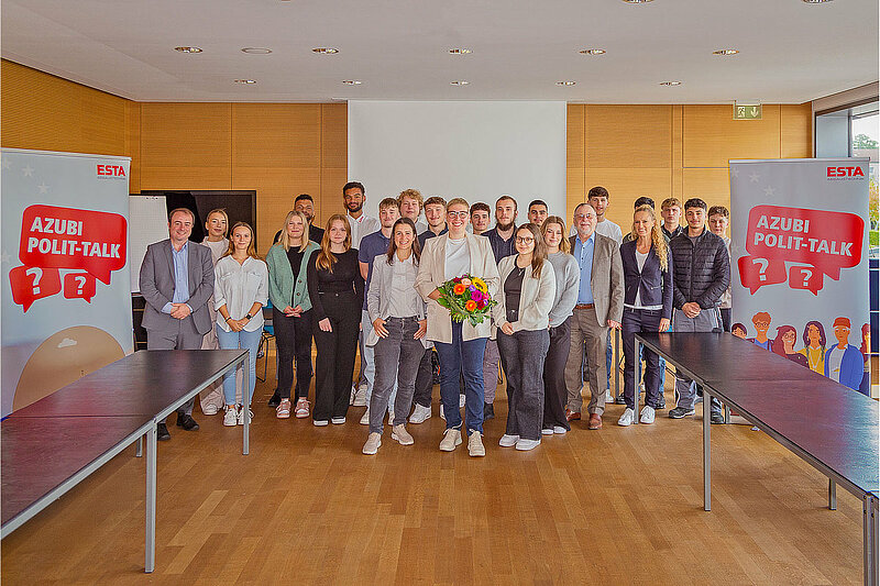 ESTA Azubi-Polit-Talk im Landratsamt Neu-Ulm