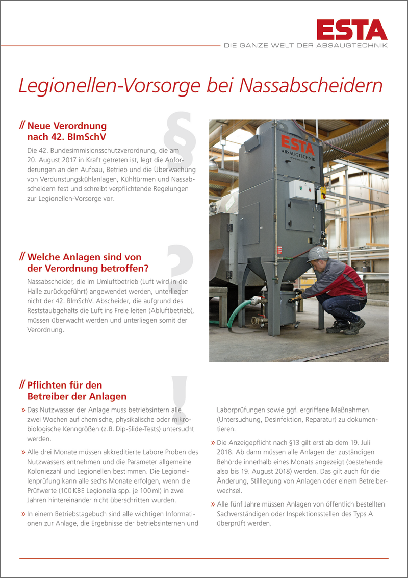 DER LEGIONELLEN FLYER
