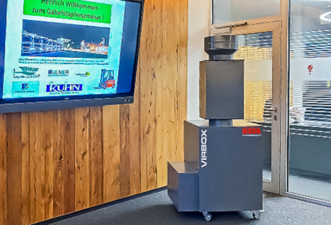 ESTA Virenfilter VirBox in Besprechungsraum ESTA Virenfilter VirBox in Besprechungsraum