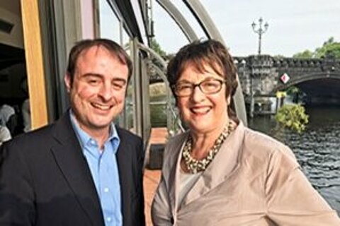 Alexander Kulitz und Brigitte Zypries.