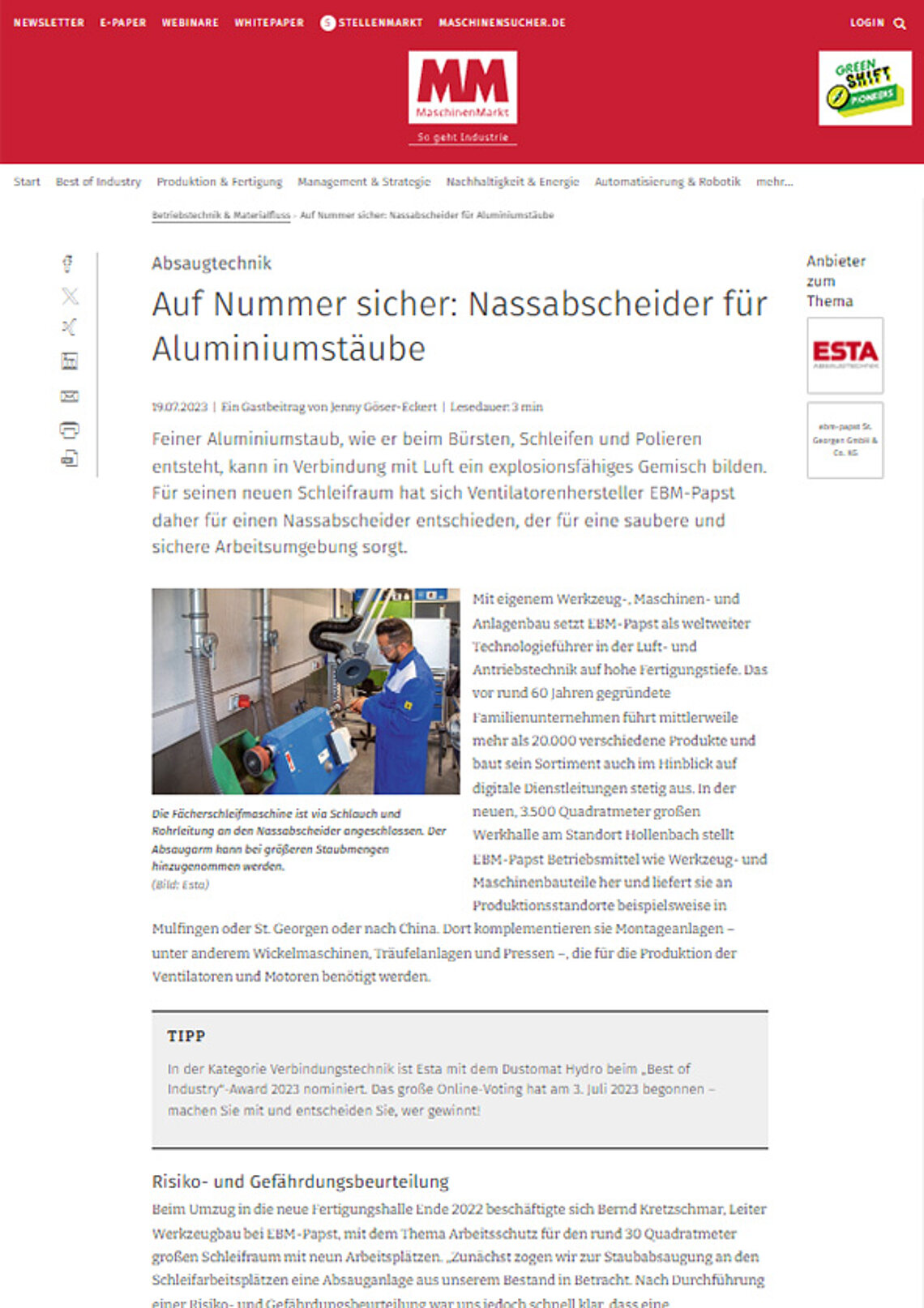 Anwenderbericht ebm