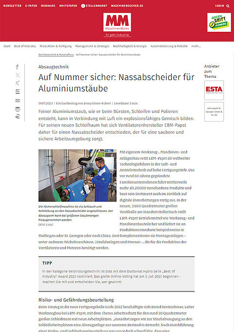 Anwenderbericht ebm Anwenderbericht ebm