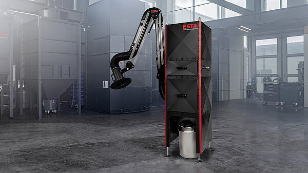 Desempolvador DUSTOMAT DRY, tamaño S, de ESTA Absaugtechnik