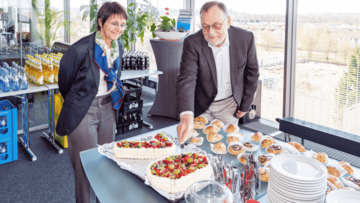 Dr. Peter Kulitz feiert seinen Geburtstag bei ESTA