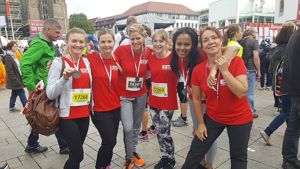 ESTA-Team beim Ulmer Einstein Marathon
