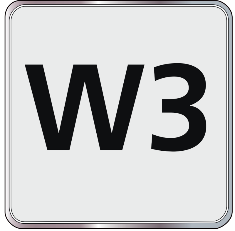 Das W3 Prüfzeichen.