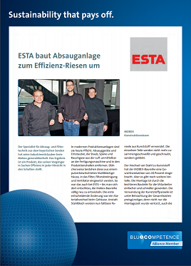  Blue Competence: Die Erfolgsgeschichte des Kompaktentstaubers MOBEX.