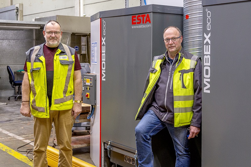 Stationärer Entstauber Mobex P von ESTA Absaugtechnik in der Praxis Stationärer Entstauber Mobex P von ESTA Absaugtechnik in der Praxis