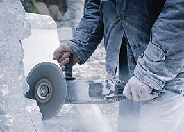 Steinbearbeitung