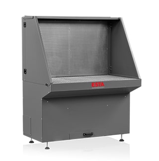 Extraction table A series Welding- & grinding tables without fan unit.