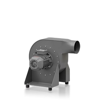 Absauggebläse RG-Serie Absauggebläse mit Mitteldruckventilator für Abluftbetrieb ohne Filtration