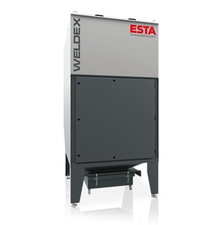 Modular welding fume filter WELDEX FE Modular welding fume filter system for large volumes of air up to 120,000 m³ / h.