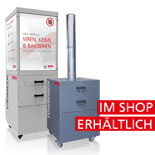 ESTA Luftreiniger VirBox und TowerBox ESTA Luftreiniger VirBox und TowerBox