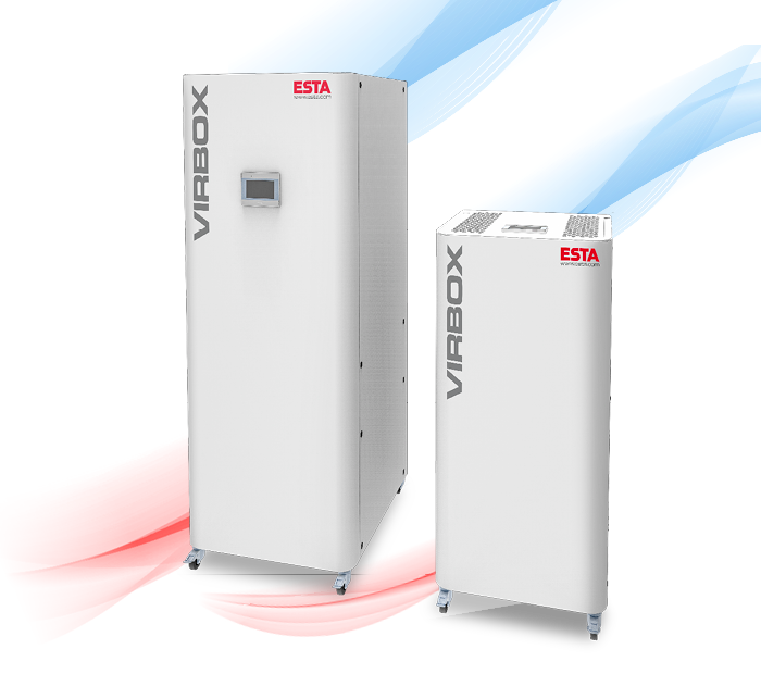 Funktionsweise Luftreiniger VirBox von ESTA Funktionsweise Luftreiniger VirBox von ESTA