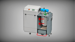 Jet-Pulse Filterabreinigung des DUSTOMAT 4. Jet-Pulse Filterabreinigung des DUSTOMAT 4.