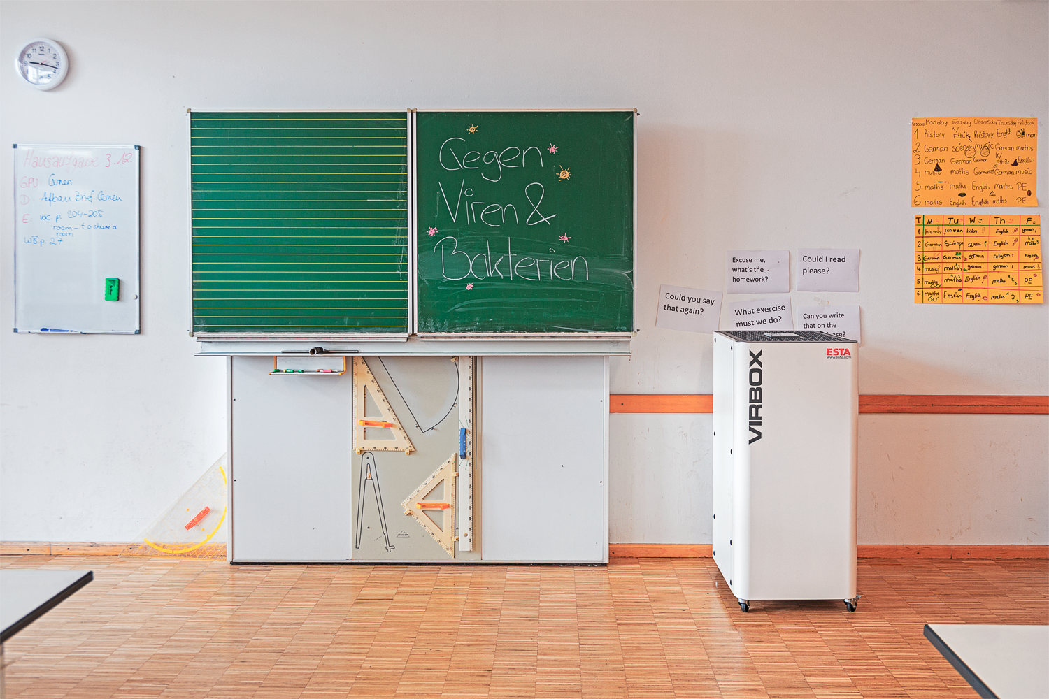 ESTA Virbox reduziert die Virenlast.