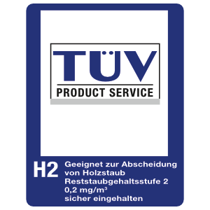 Industrial extractor TÜV approved Industrial extractor TÜV approved