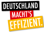 Logo Deutschland machts effizient Logo Deutschland machts effizient