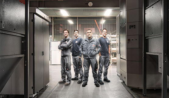 ESTA Montageteam Mitarbeiter ESTA Montageteam Mitarbeiter