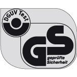 Prüfzeichen geprüfte Sicherheit DGUV Prüfzeichen geprüfte Sicherheit DGUV