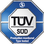 Prüfzeichen TÜV Süd Prüfzeichen TÜV Süd