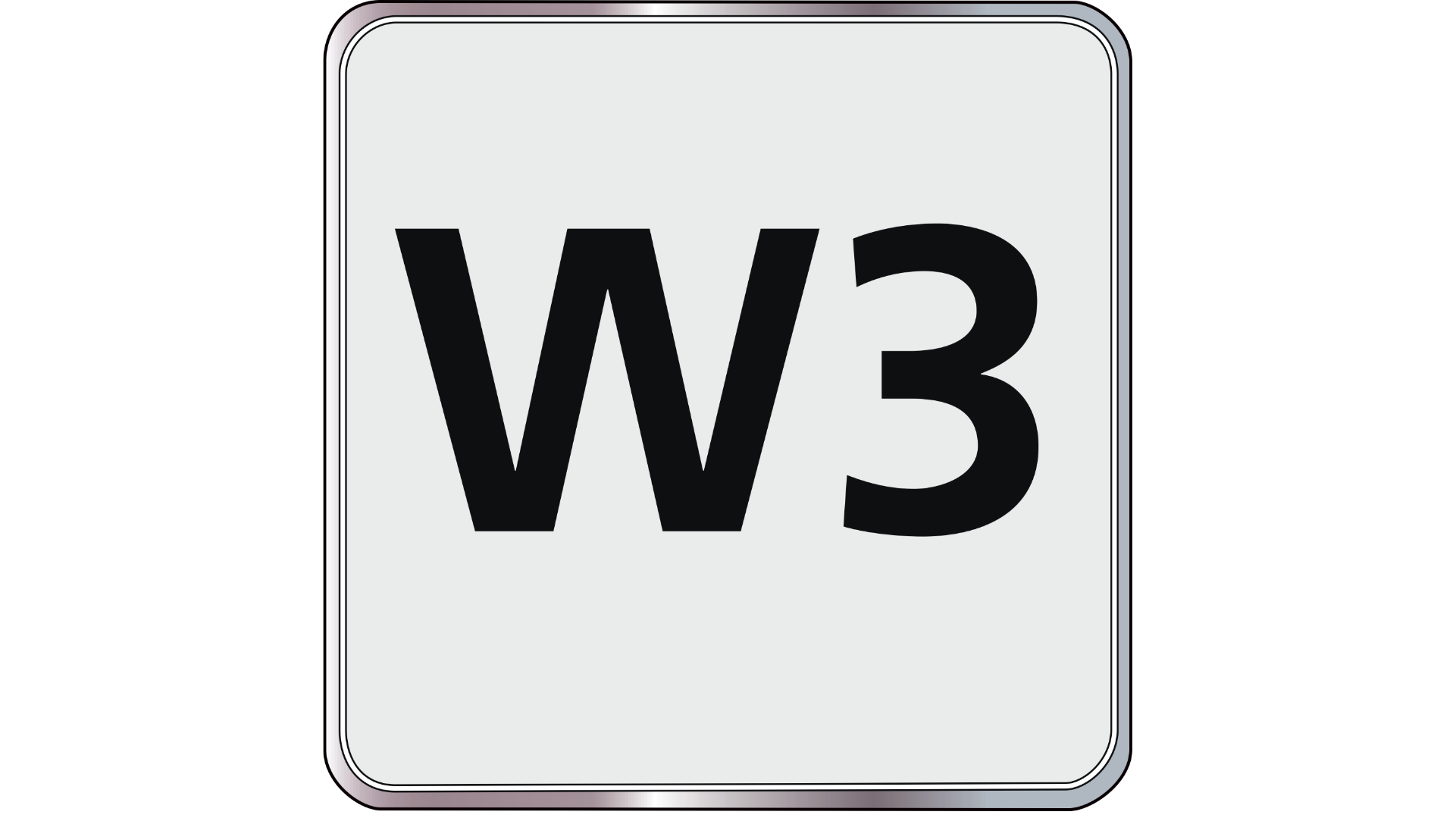 Das W3 Prüfzeichen. Das W3 Prüfzeichen.